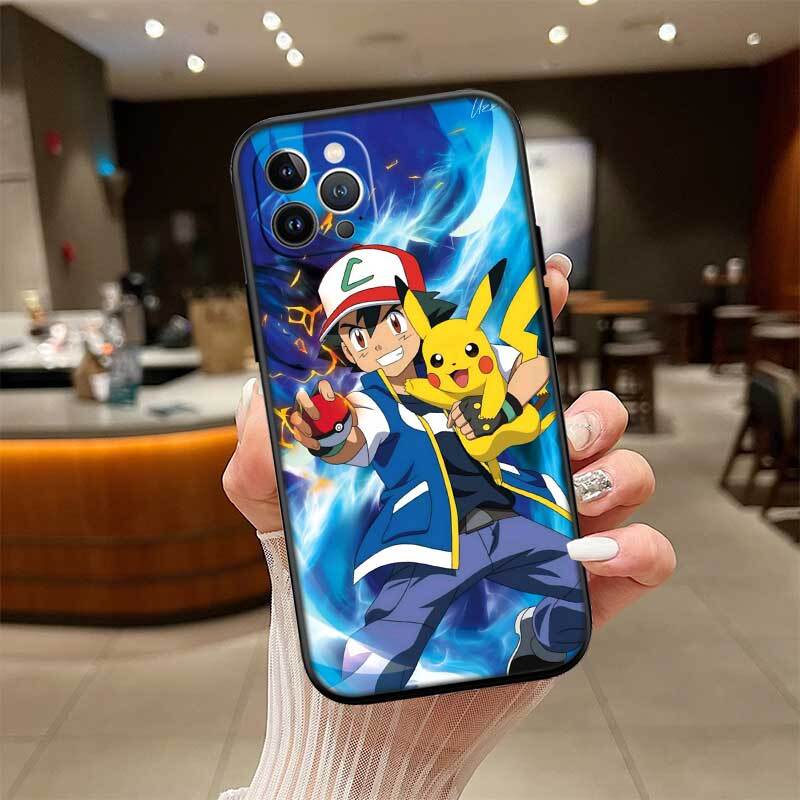 POKEMON Cartoon Case for Samsung Note 20 10 S25 Plus Ultra Lite FE M20 M21 M30 M31 M51 A11 A26 A51 A52 A53 A56 A70 A71 A72 A73