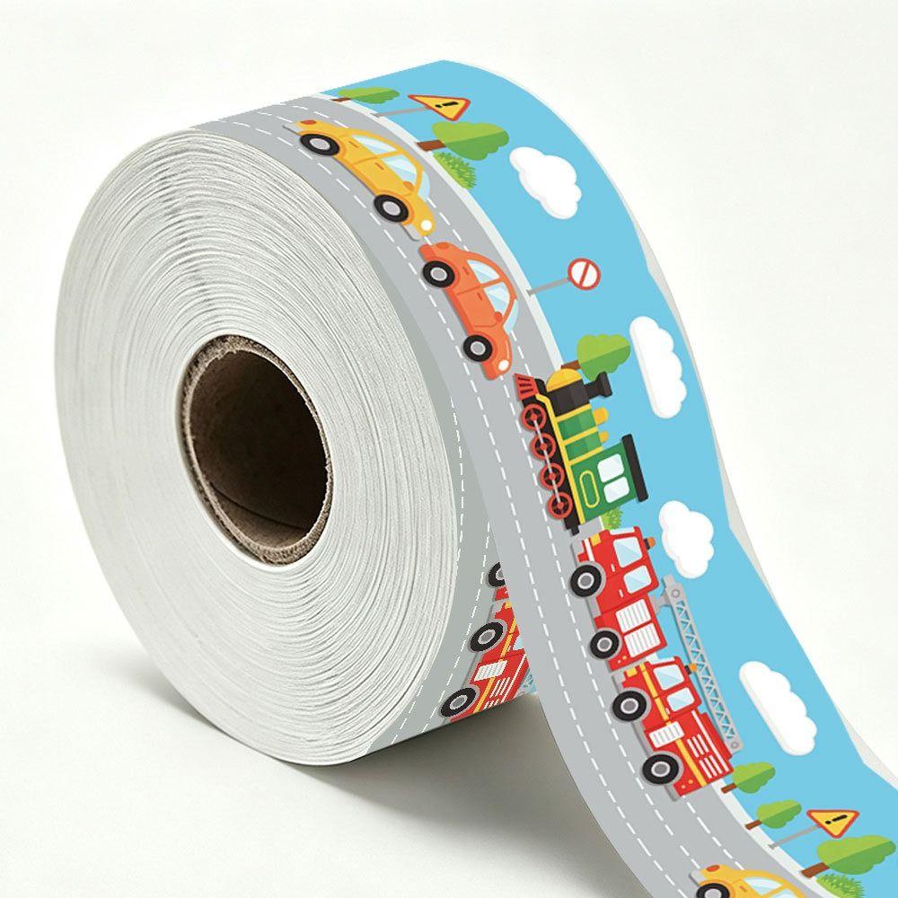 Scalloped Edge Bulletin Board Border 10m/Roll Decorative Board Border Sticker  Classroom Decor