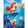 Disney La Sirenetta Ariel Collezione Oceano Pittura Diamante 5D Piena di Diamanti Fai da Te Pittura Diamante Fatta a Mano Cartone Animato Decorazione Kit Pittura