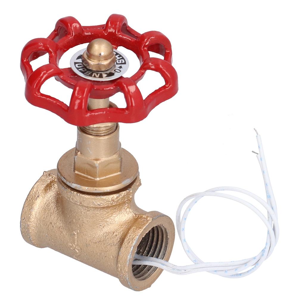 Vintage Steampunk 1 2in Stop Valve Tee Industrial Light Switch with Wire for Pipe Light Fixtures