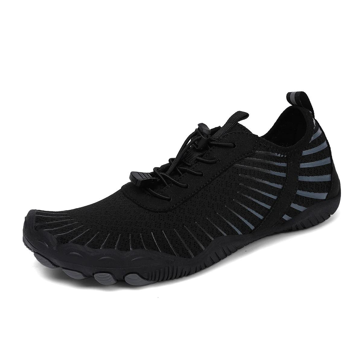 Men Women Aqua Shoes Lightweight Barefoot Quick Dry Outdoor Beach Upstream Wading Swimming Water Shoes Sneakers Unisex Big Size 37