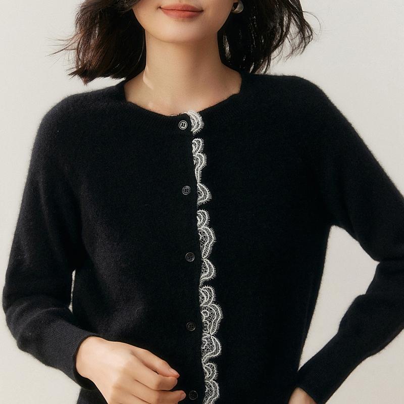 Qinghe 100% Pure Cashmere Women's Sweater - Ultra Soft Luxury Winter Pullover