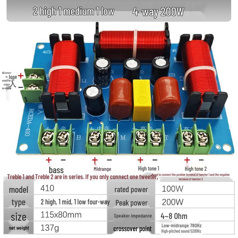 DIY High-Power, No-Weld Speaker Crossover: 2-Way to 5-Way HIFI