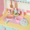 Kids Kitchen Pretend Play Toy Set for Toddlers Cooker Fridge Washing Machine Lama