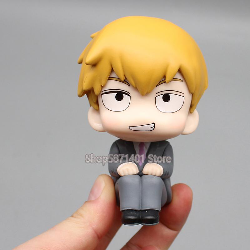 10cm Anime Mob Psycho 100 Figurky Lookup LK Reigen Arataka Kageyama Shigeo Akční Figurky PVC Sběratelský Model Hračka Dárek k Narozeninám