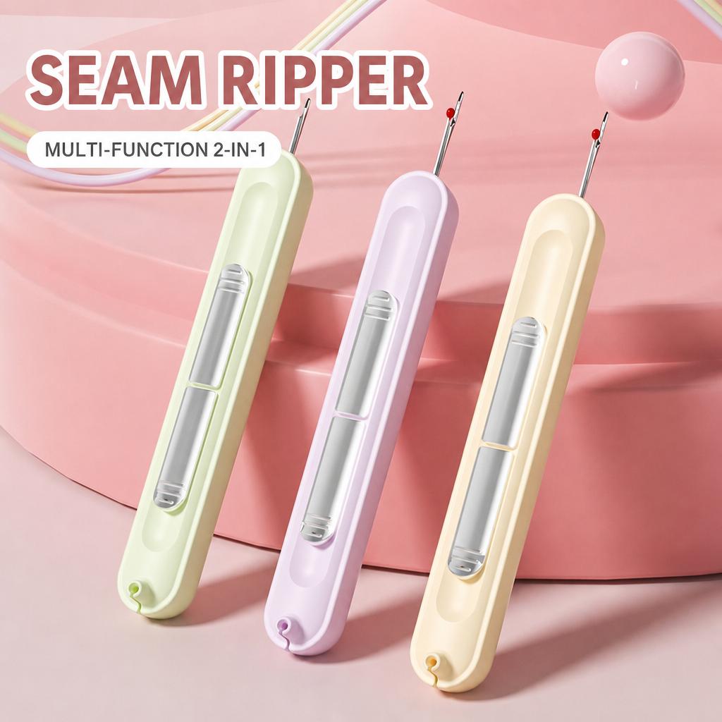 2-In-1 Needle Threader And Seam Ripper – New Multifunctional Sewing Tool for Elderly, Perfect for Home Stitching & Handicrafts