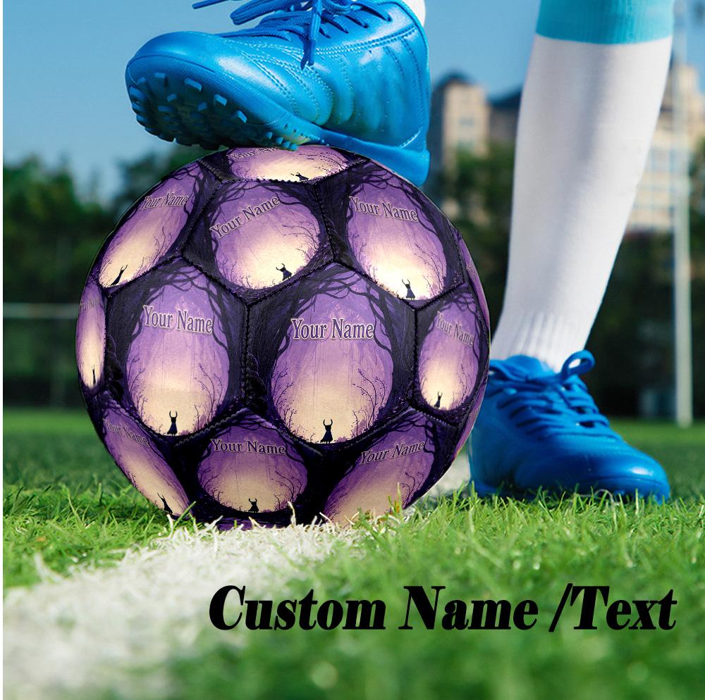 Custom Text Size 5 Soccer Ball, Standard Match Football For OutdoorHollow Knight