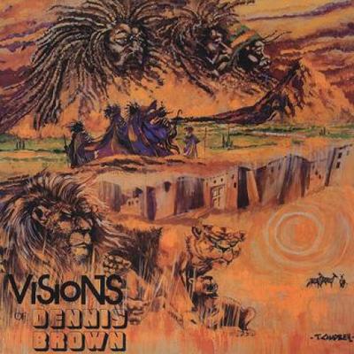 LP Record DENNIS BROWN  Visions Of Dennis Brown VPRL4185 Joe GibbsVP US 1977 US Reggae Ska  Dub