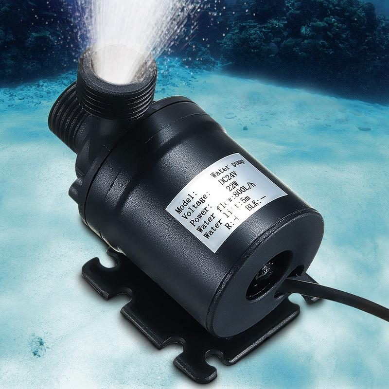 Pompe à Eau Solaire Submersible 24V 900L/H - Sans Balais, Magnétique - Pour Bassin, Fontaine, Arrosage - 4