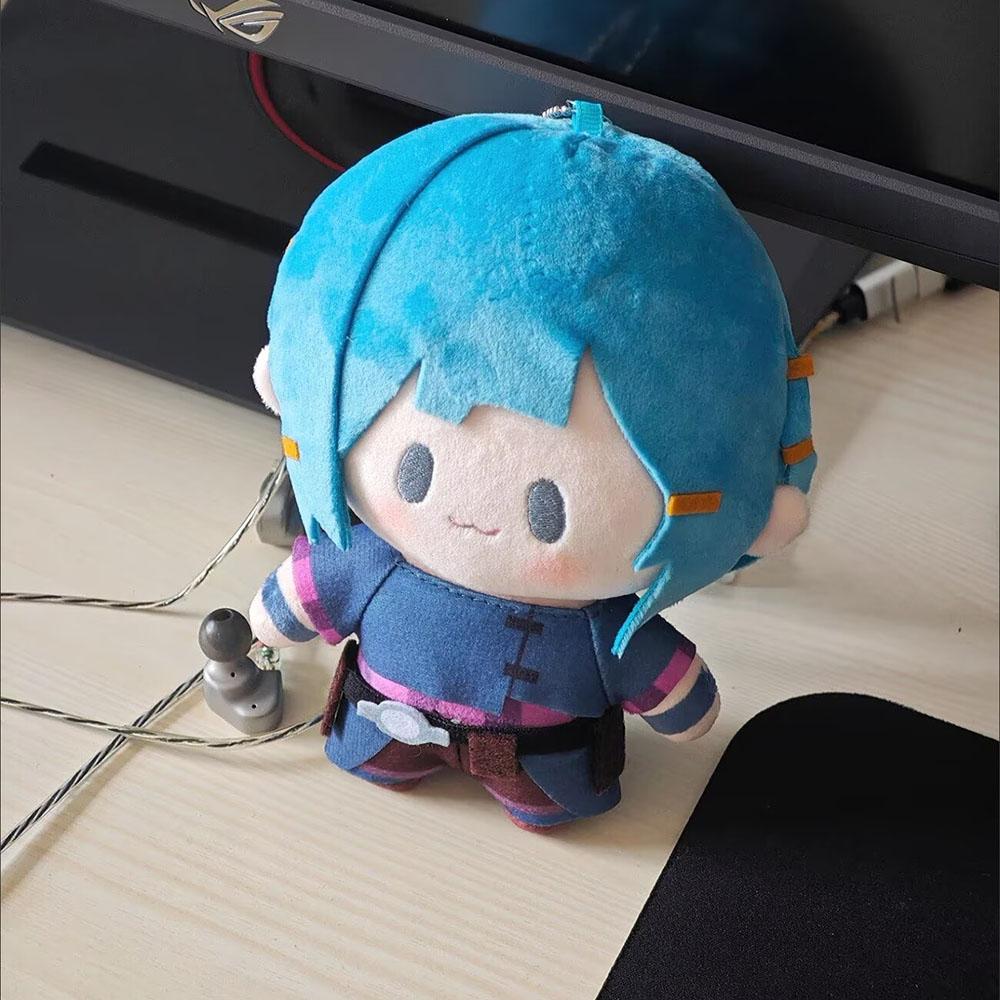 15Cm Pendant Jinx Stuffed Doll Soft Body Game Jinx Plusies Toy Fans Backpack Keychain Plush Holiday Birthday Gift