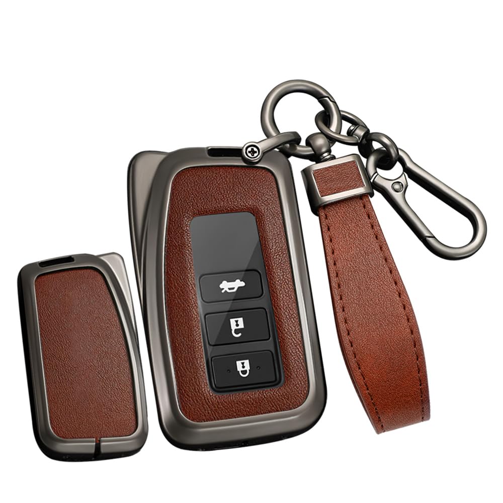 

[TECART] Lexus Dedicated Key Case, Key Cover, Key Holder, Key Bag, Compatible with Lexus