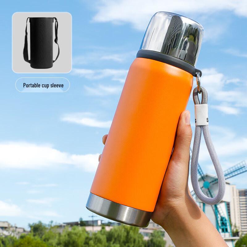 Xihe Large Capacity Portable Insulated Tea Cup