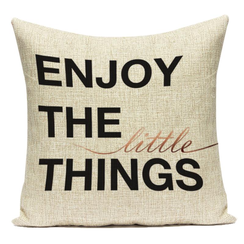 Geometric Pattern Decorative Black White Stripe Pillowcase Deer Cushion Cover Throw Pillow Sofa Car Decoration Pillowcover