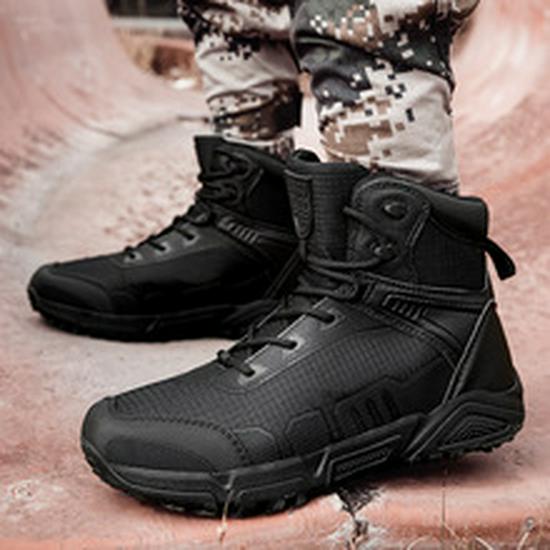 Cross-Border Outdoor Mountaineering Combat Boots - Special Forces Military Training Shoes Plus Size