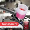 Hydraulic Bike Brake Bleed Kit + 60ml DOT 5.1 & Mineral Brake Oil Fluid, Disc Brake Maintenance Syringe Funnel Tool Set