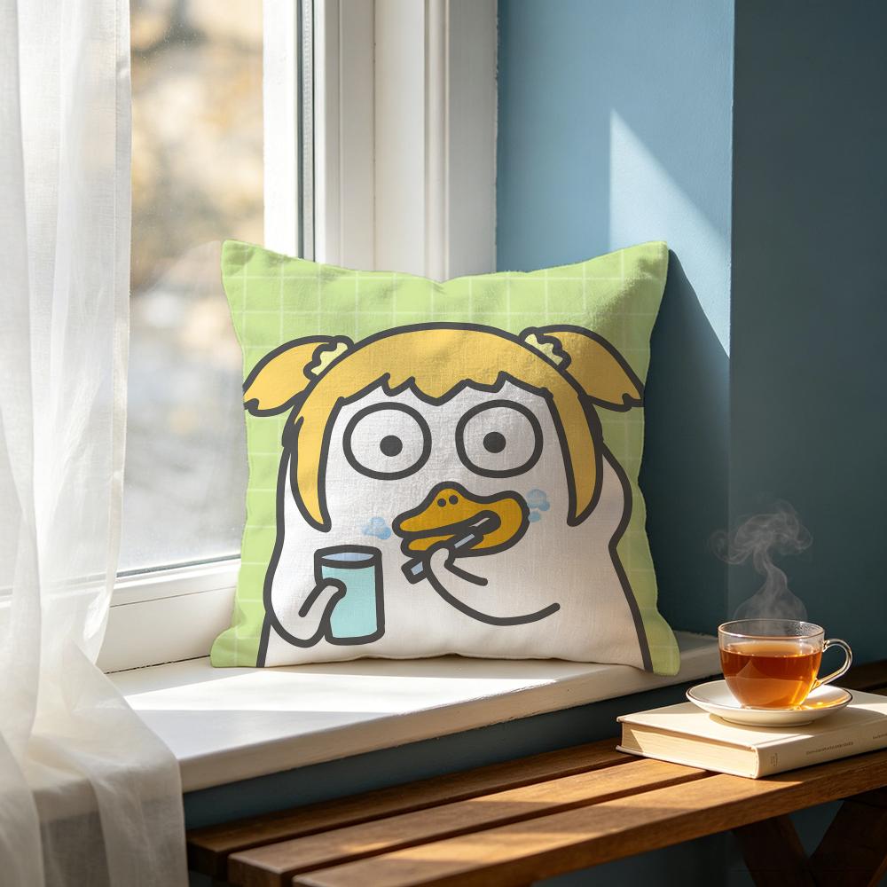Cute DDuckyo Friendsing Cushion Cover Cushion Cover Set Pcs X X X Pillowcase Decorative Sofa Home Decor
