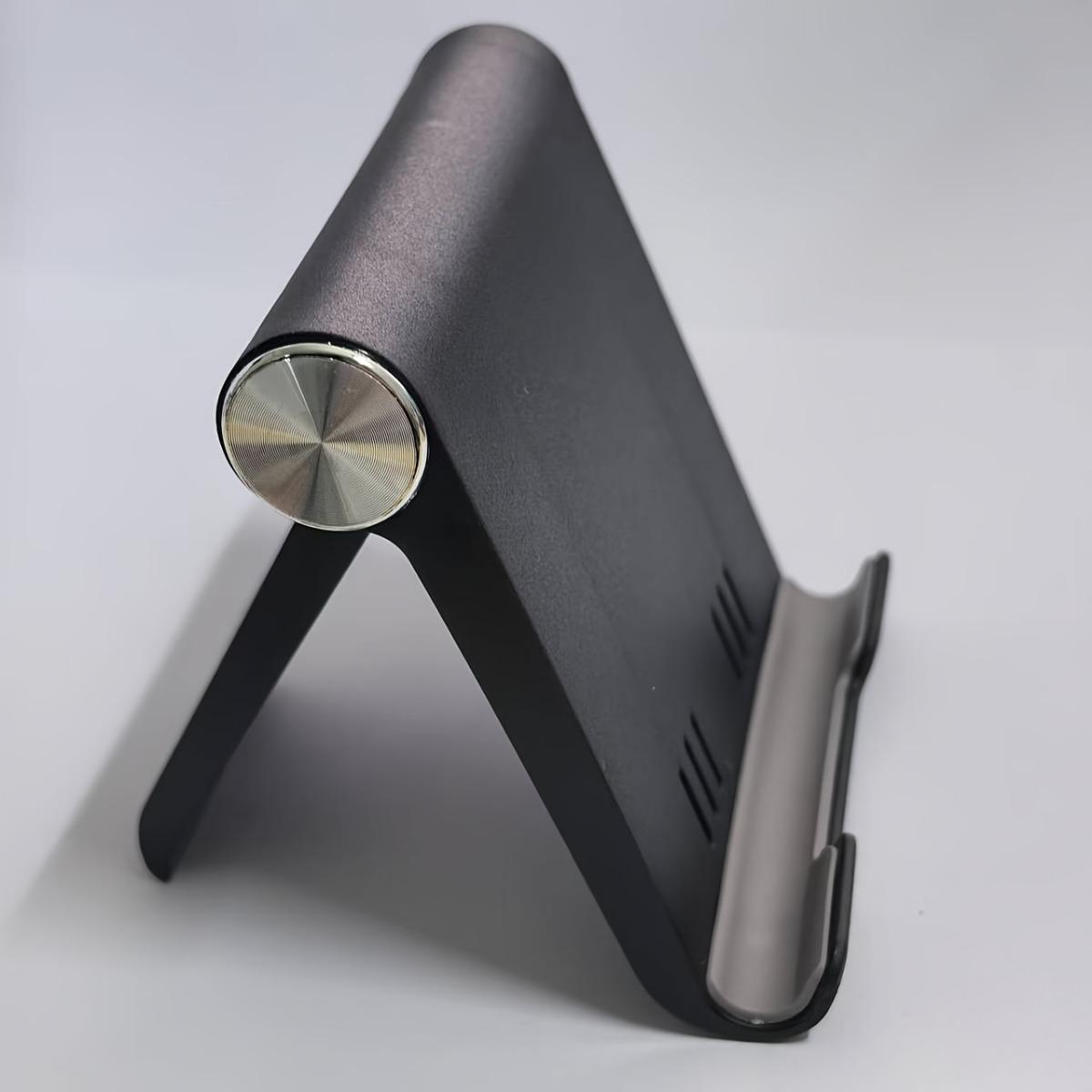 Adjustable Angle Waterproof Folding Phone Stand, Portable Desktop Stand for Smartphones and Tablets чёрный