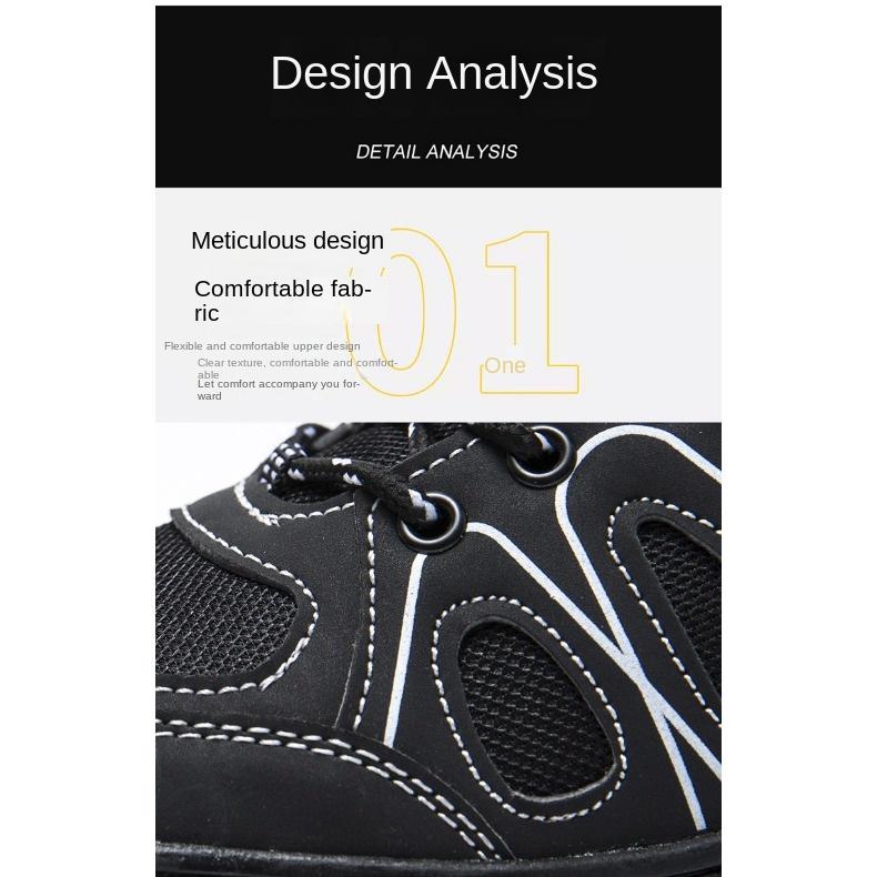 Scarpe da Trekking Tendenza Primavera Comode Sneakers da Uomo Rete Traspirante Piatti Casual Scarpe Singole