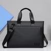 Men's Business Briefcase Large Capacity Expandable Computer Bag Shoulder Crossbody Handbag
