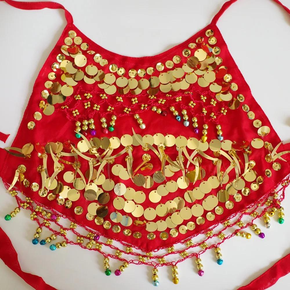Ensemble Costumes de Danse du Ventre Enfants Danse Orientale Filles Danse du Ventre Inde Vêtements de Danse du Ventre Enfant Enfants Indien 6 Couleurs