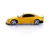 TrueScale Miniatures MINI GT 1/64 Rocket Bunny Nissan Silvia (S15) Yellow Right-Hand Drive Finished Product