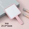 Custom Compact Handheld Makeup Mirror: Portable & Simple Design