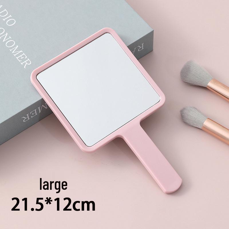 Custom Compact Handheld Makeup Mirror: Portable & Simple Design