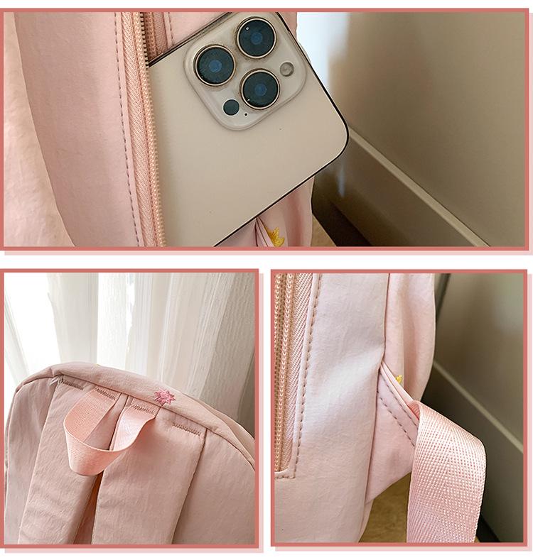 High-Capacity Cute Backpack for Middle & High School Girls