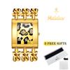 YaLaLuSi Men's Large-Dial Waterproof Quartz Watch: A Luxurious Skeleton Bracelet Watch Gift Reloj Mujer Boys
