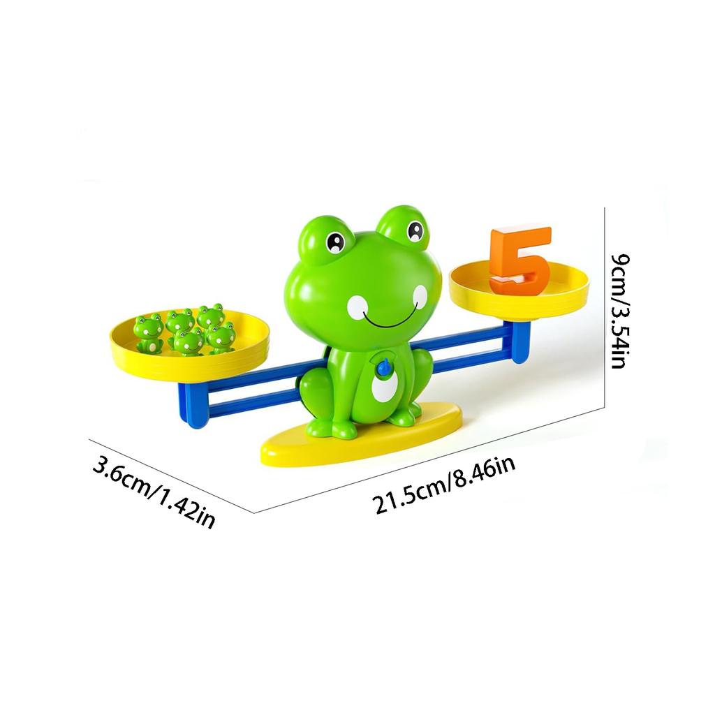 Digitale Frosch-Balance für Kinder Früherziehung Puzzle Logisches Denken Training Eltern-Kind Interaktives Spiel
