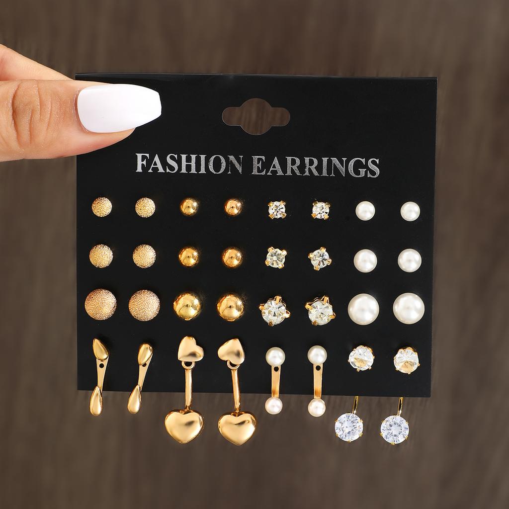 2024 Fashion Vintage Gold Color Big Circle Hoop Earring Set For Women Elegant Geometric Twisted Butterfly Earrigns Jewelry Gifts