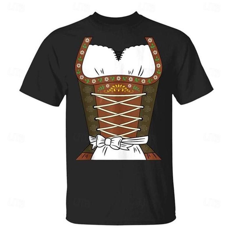 Oktoberfest Beer T-shirt Women 3D Printing Graphic Short Sleeve O-neck T Shirt Party Casual Fashion Funny Tee Top Summer