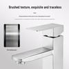 Hanyou Stainless Steel Square Basin Faucet