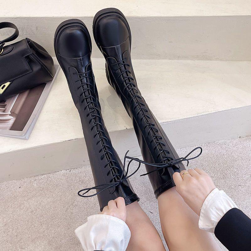 Women s Thick-Soled Slimming Over-the-Knee Boots - AutumnWinter 2025 40 3150₽