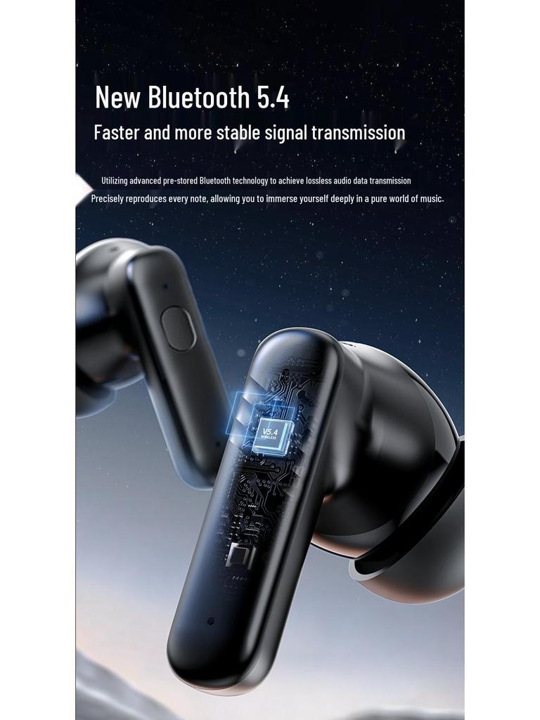 Smart ANC Bluetooth Earbuds with Long Battery, Color Screen & Translation Features
