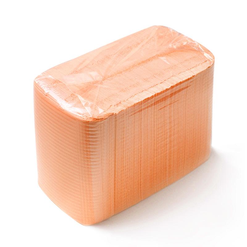 

125/50/25 шт. Черные одноразовые салфетки для очистки татуировок, подушечки, одноразовые стоматологические нагрудники для пирсинга, водонепроницаемые листы, бумажные аксессуары для татуировок 25PCS оранжевый