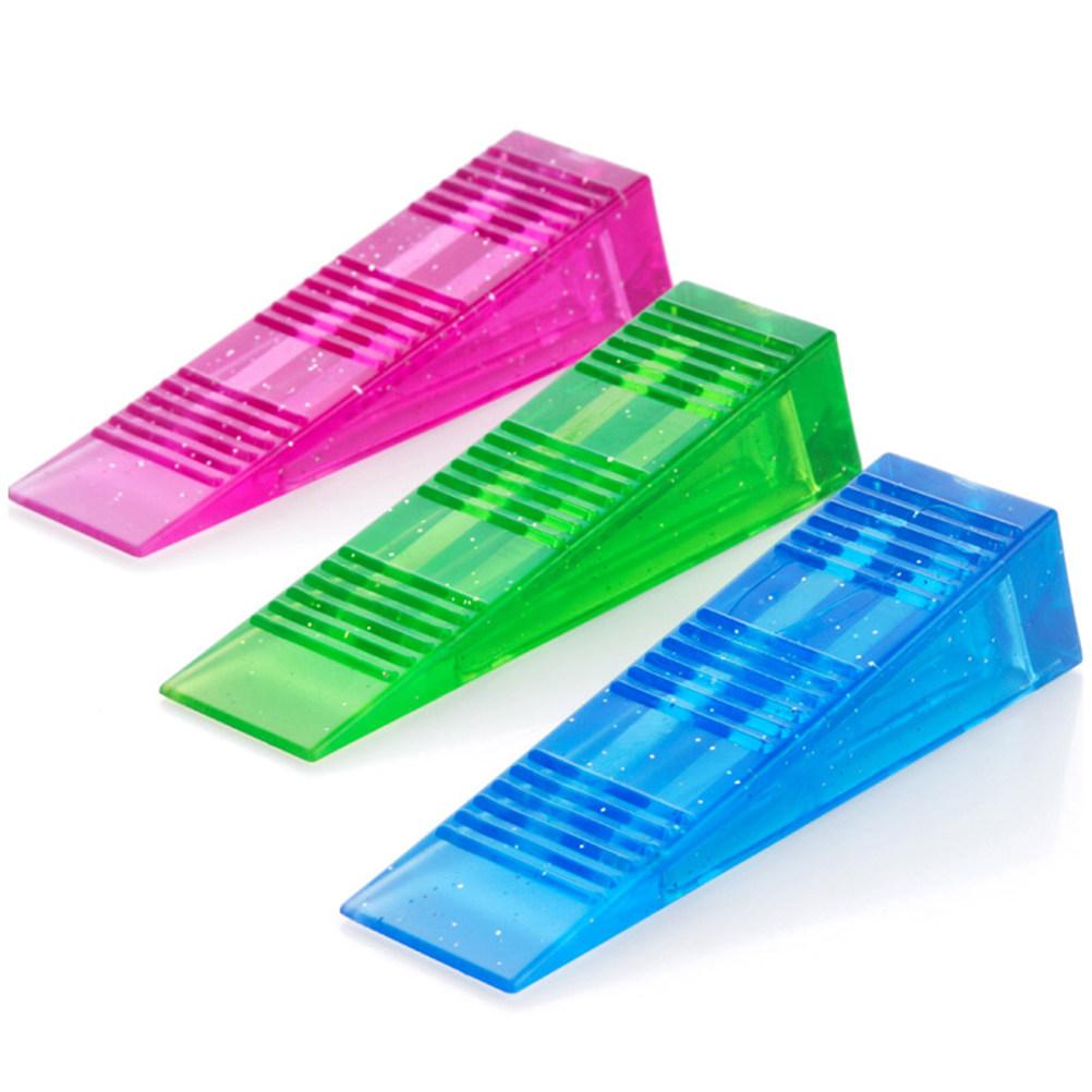 

Creative Finger Protector Door Stopper Blue Windproof Flexible Door Holder Non-Perforated Installation Anti-Slip Scratch-Proof синий