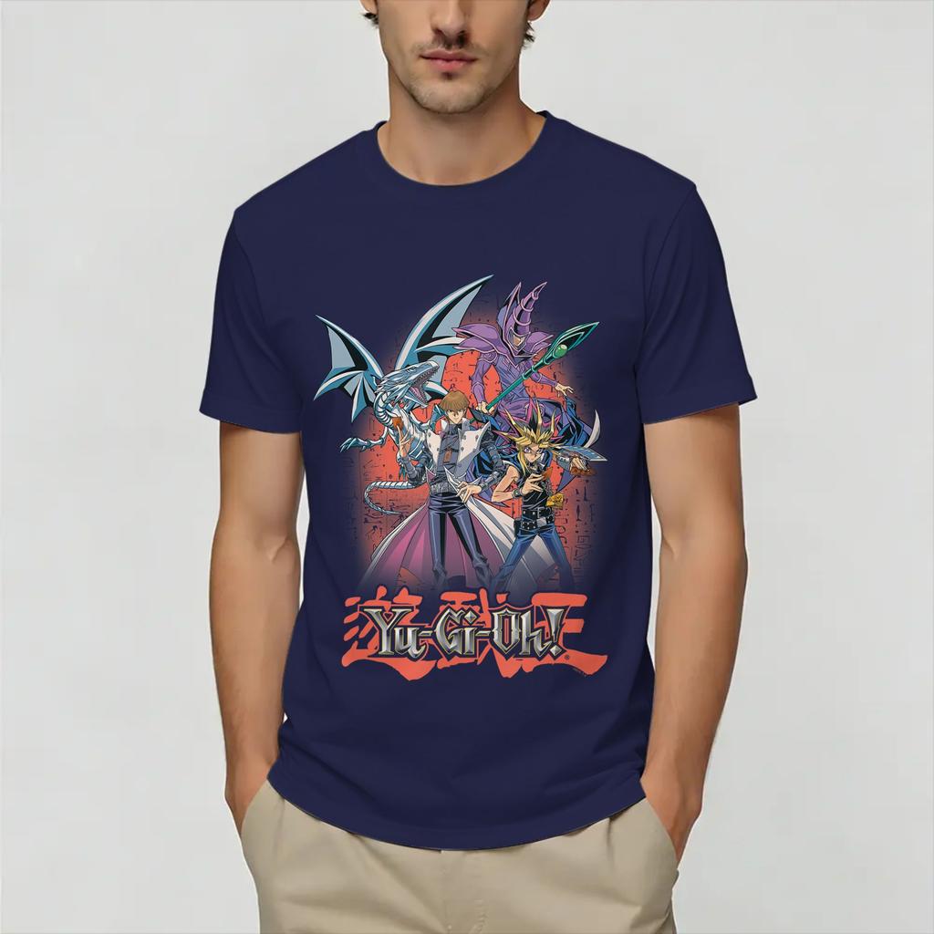 Yugioh Card Tshirt Summer Hippie Tshirts Male Pure Cotton Oneck Plus Size 5xl Clothing Shortsleeve Streetwear Tshirt