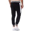 Men Splicing Printed Overalls Casual Pocket Sport Work Casual Trouser Pants