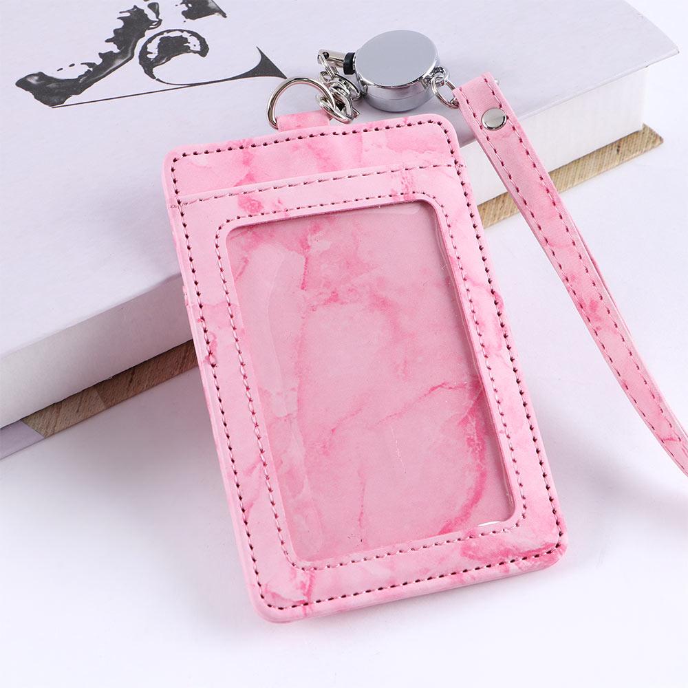 Cord Phone Decoration Bus Card Cover Case Card Covers Business Card Cover Retractable Card Holder