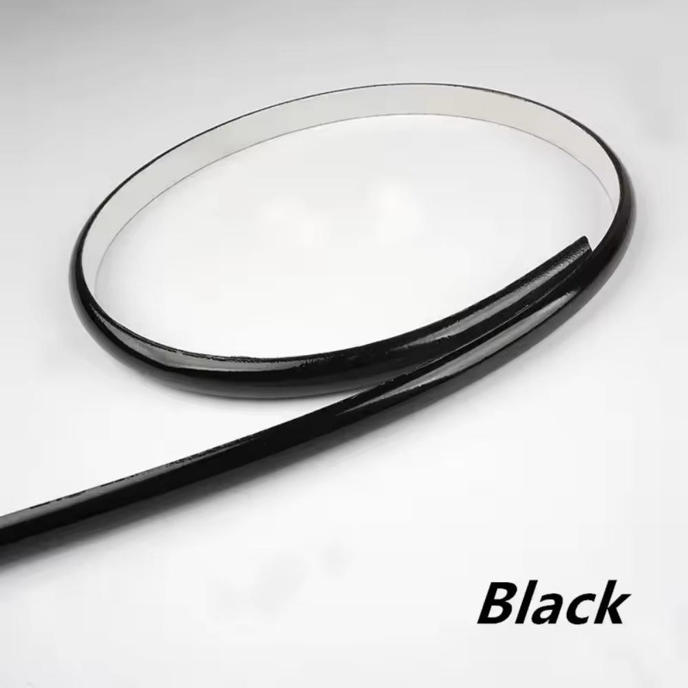 1pc 1M/39.37in Pvc Flexible Bendable Strips Panel Moulding Door Mirror Frame Trim Self-Adhesive Living Room Mirror Edge Decor