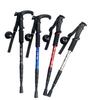 Aluminum Alloy Telescopic Trekking Poles with Shock Absorption and T-Handle