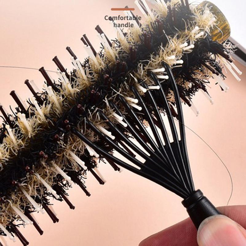 

1Pc Hair Brush Comb Cleaner Cleaning Hair Removal Handle Embedded Tool