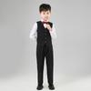 Boys' Formal British-Style Suit for Ages 4-12 - Ideal for Flower Boy and Piano Performances