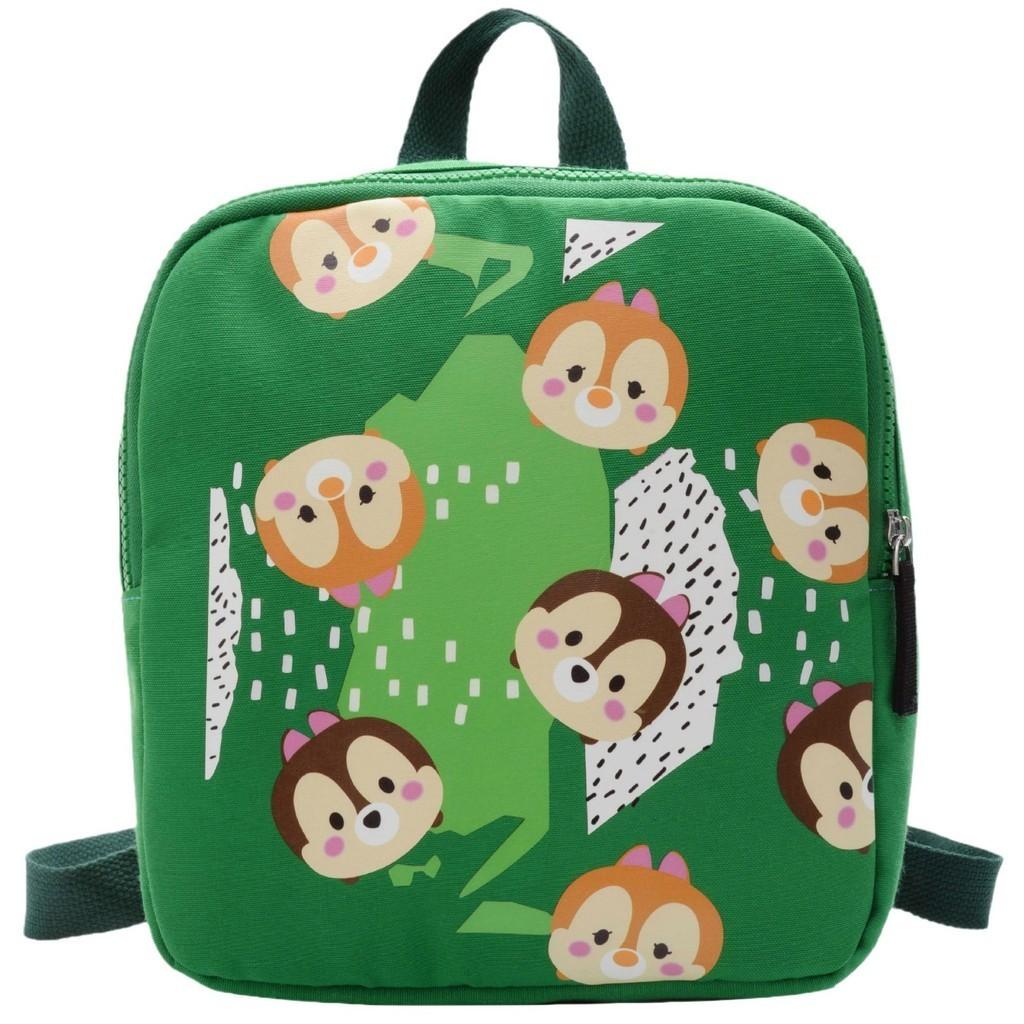 Cute Cartoon Cotton Linen Backpack For Toddlers Unisex Pre-k School Bag