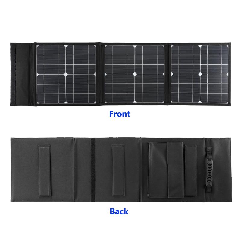 1000W Foldable Solar Panel Portable Solar Battery Charger Power Bank Cell USB+DC Output for Mobile Phone Camping Hiking Outdoor