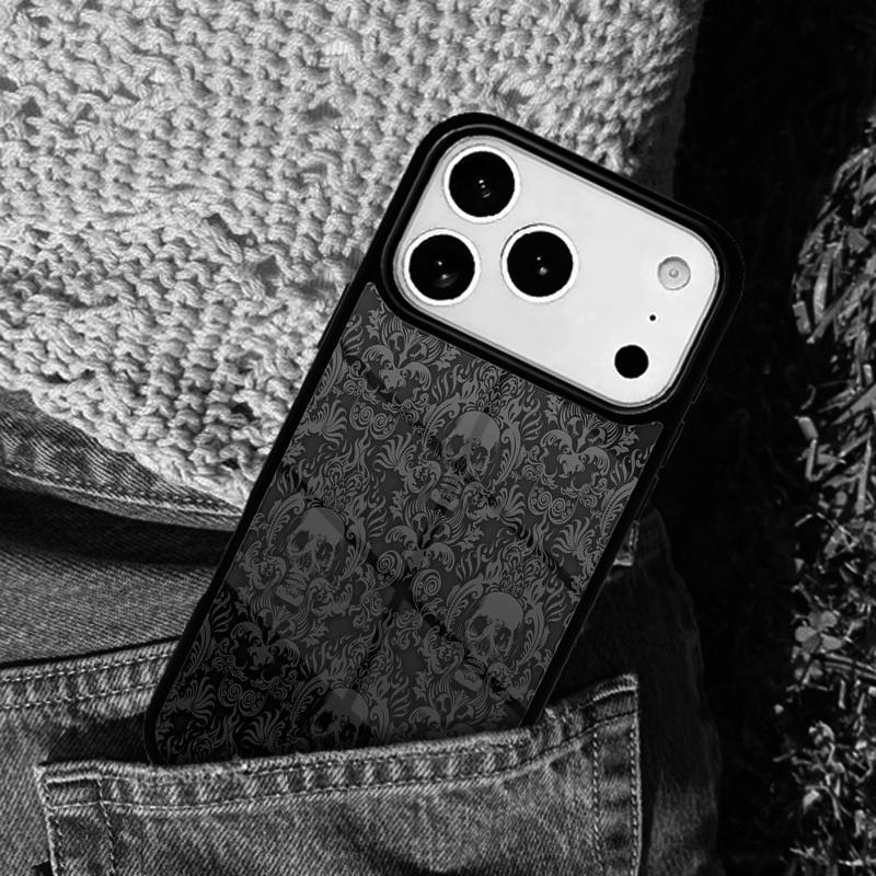 Horrible Skull Skeleton Phone Case Cover Compatible with for IPhone 17air 16e 15 14 13 12 11Pro Max 17 Air