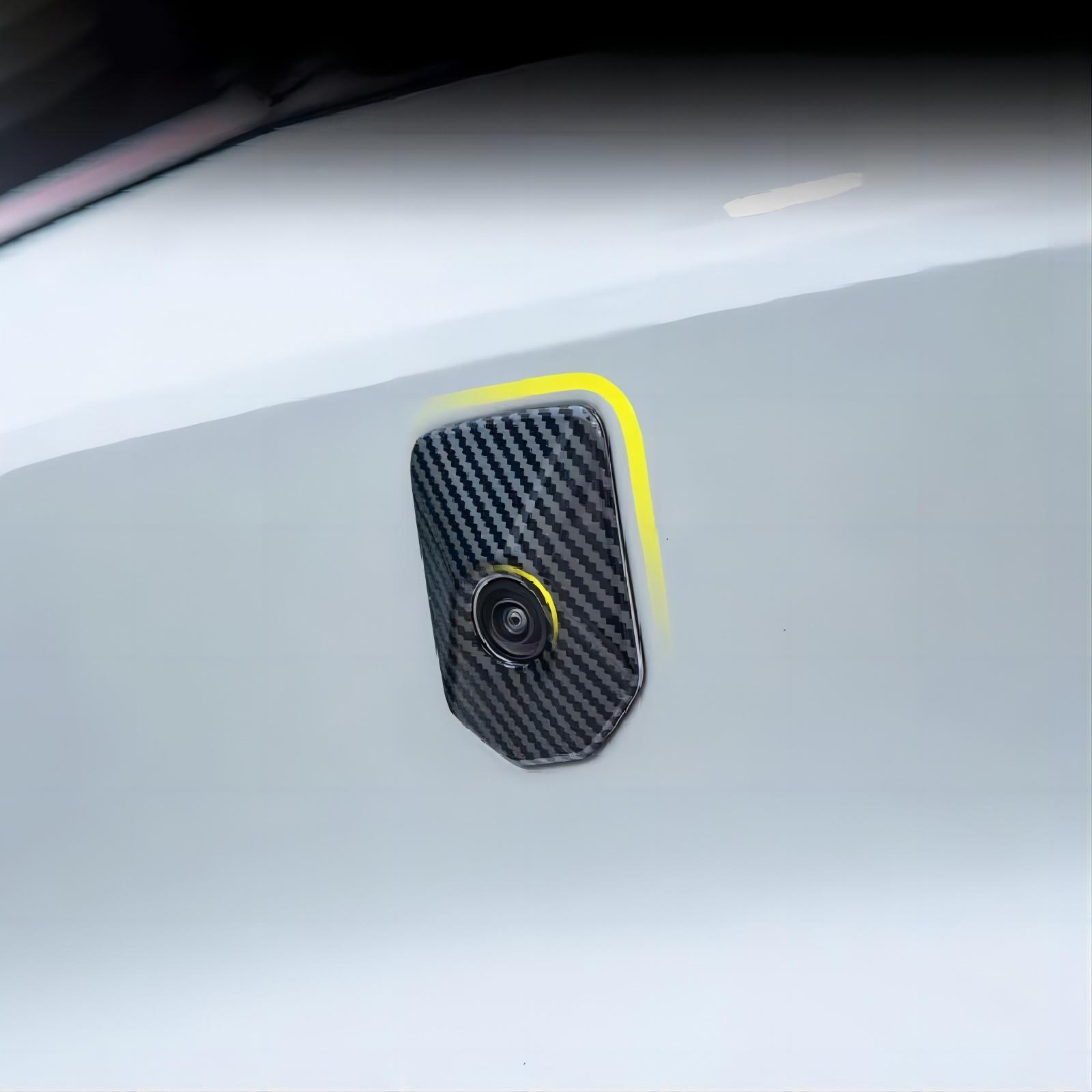 

Для ZEEKR X 2023 2024 передняя и задняя защитная крышка для камеры, стильные модифицированные аксессуары чёрный