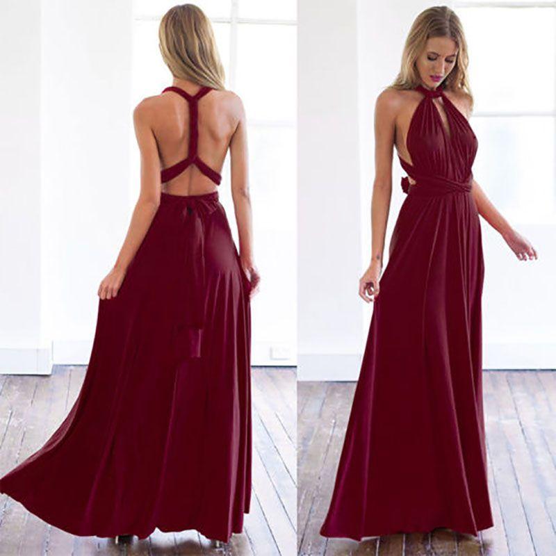 Elegant Women's Long Sleeveless Dress Perfect For Evening Party And Cocktail Events