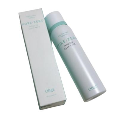 Pore Zero Mousse Clay Pack Purificante Calmante Assorbimento Olio Miglioramento Punti Neri 100ml